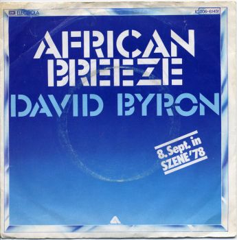 David Byron, single African Breeze, 1978, Germany