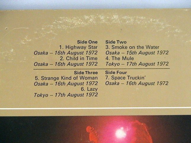 Made in Japan, USA, 1973