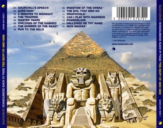 Somewhere Back In Time - The Best Of: 1980-1989