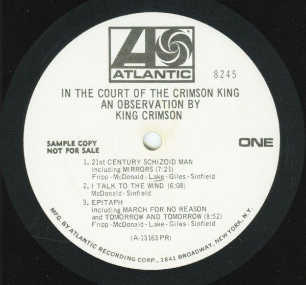 Court of the Crimson King, 1969, 