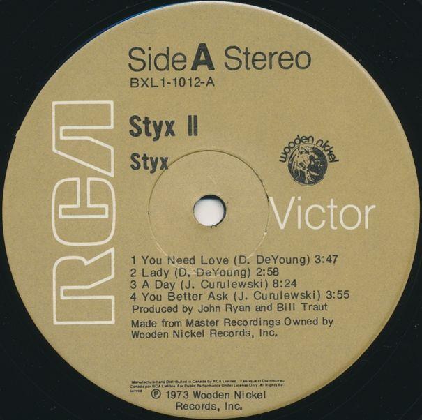 Styx II, 1973, Canada