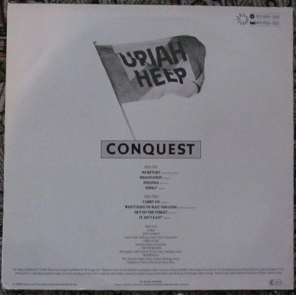 Uriah Heep, Conquest, 1980, Germany
